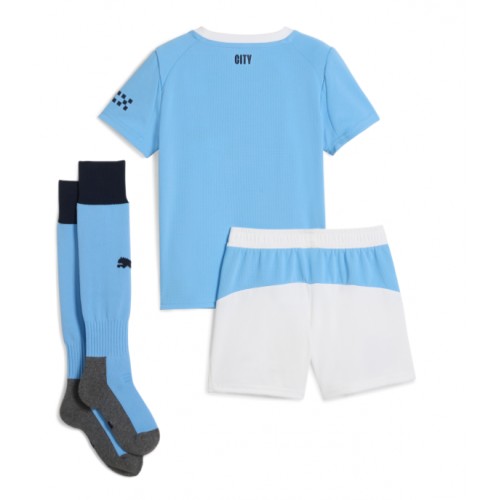 Manchester City Hemmaställ Barn 2025-26 Kortärmad (+ Korta byxor) Manchester City Hemmaställ Barn 2025-26 Kortärmad (+ Korta byxor)